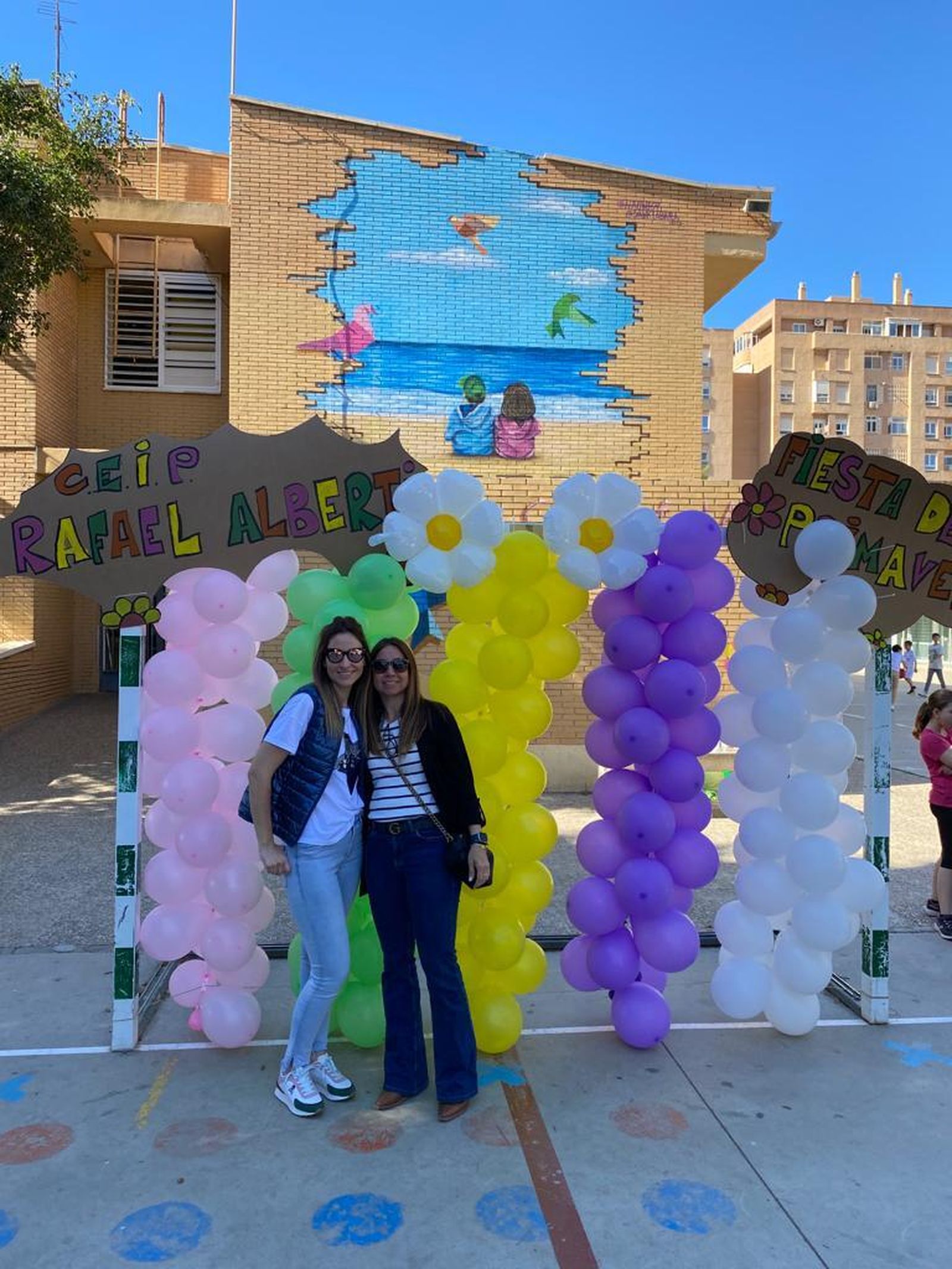 Fiesta de la Primavera en el CEIP Rafael Alberti para hacer del colegio un espacio cardioasegurado y cardiosaludable