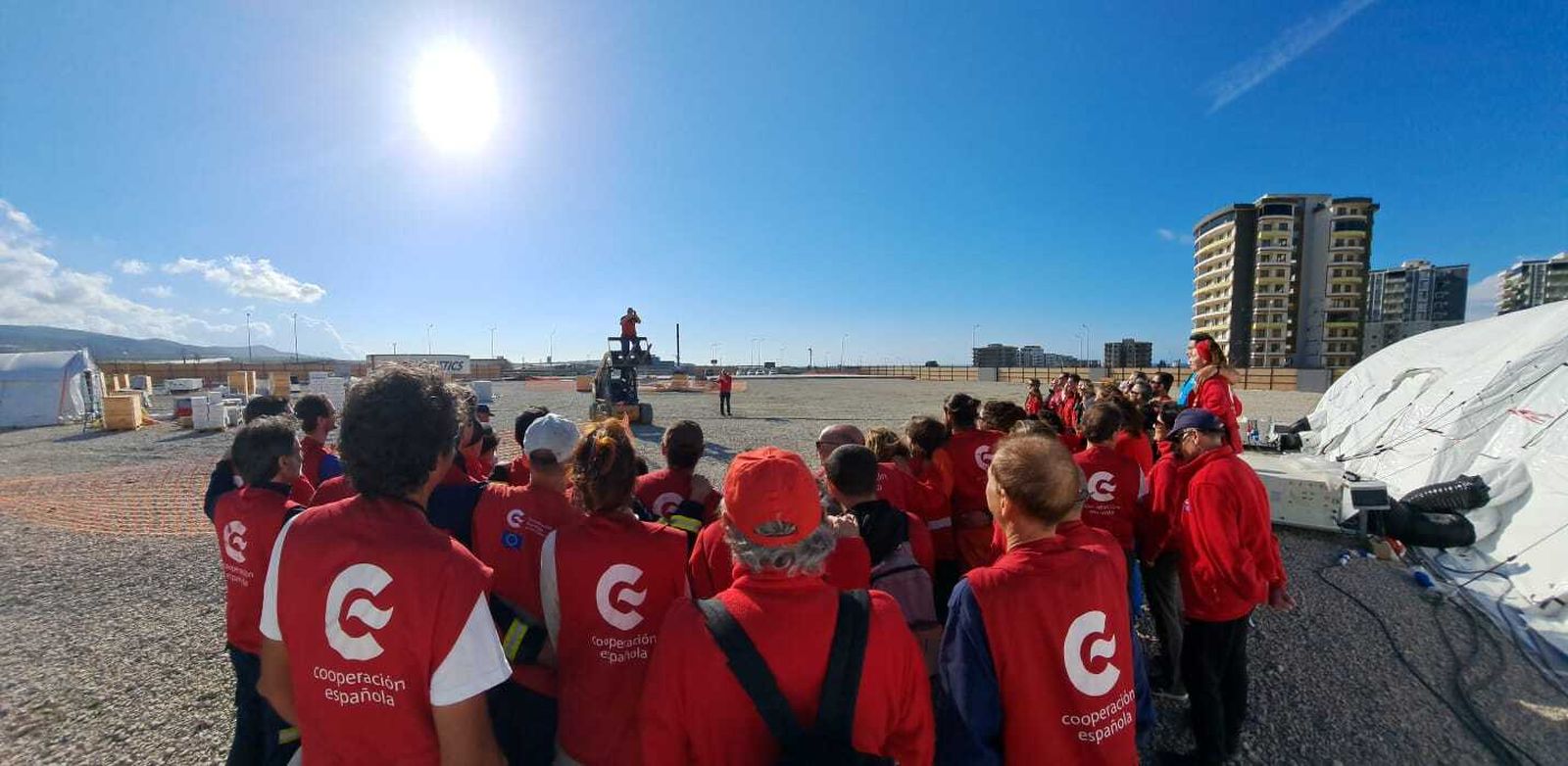 La experiencia de dos sanitarios de Huelva en Turquía tras el terremoto, en imágenes