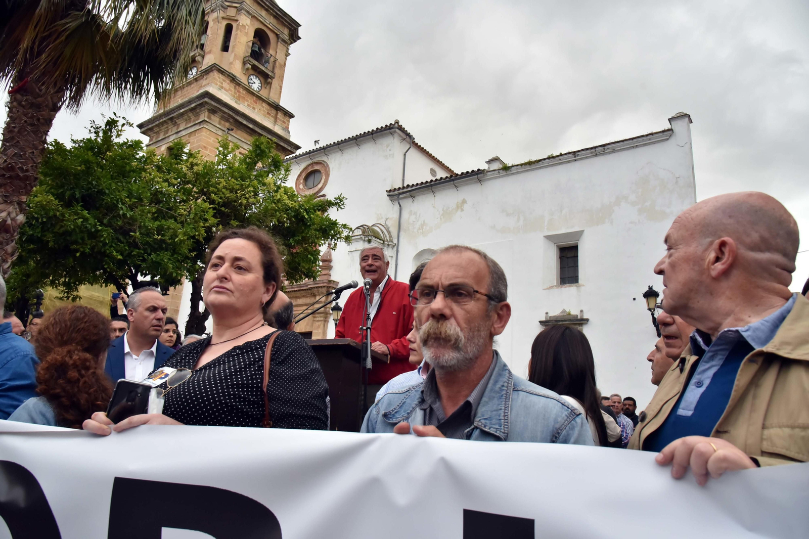 Las imágenes de la manifestación en la Plaza Alta de Algeciras