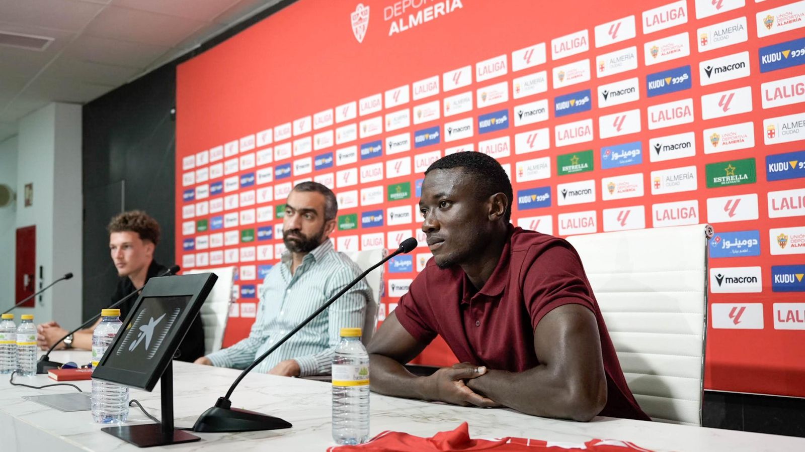 Patrick Soko será una de las referencias ofensivas del equipo indálico.