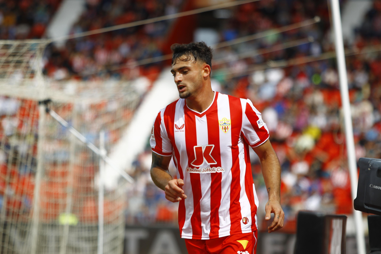 Las mejores imágenes del partido de fútbol U.D. Almería-Villarreal C.F.