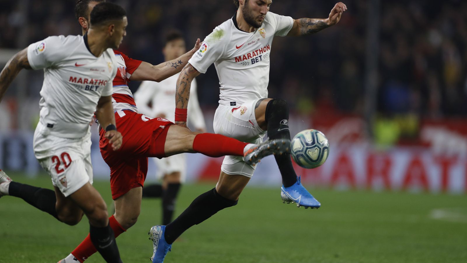 Las imágenes del Sevilla fc-Granada