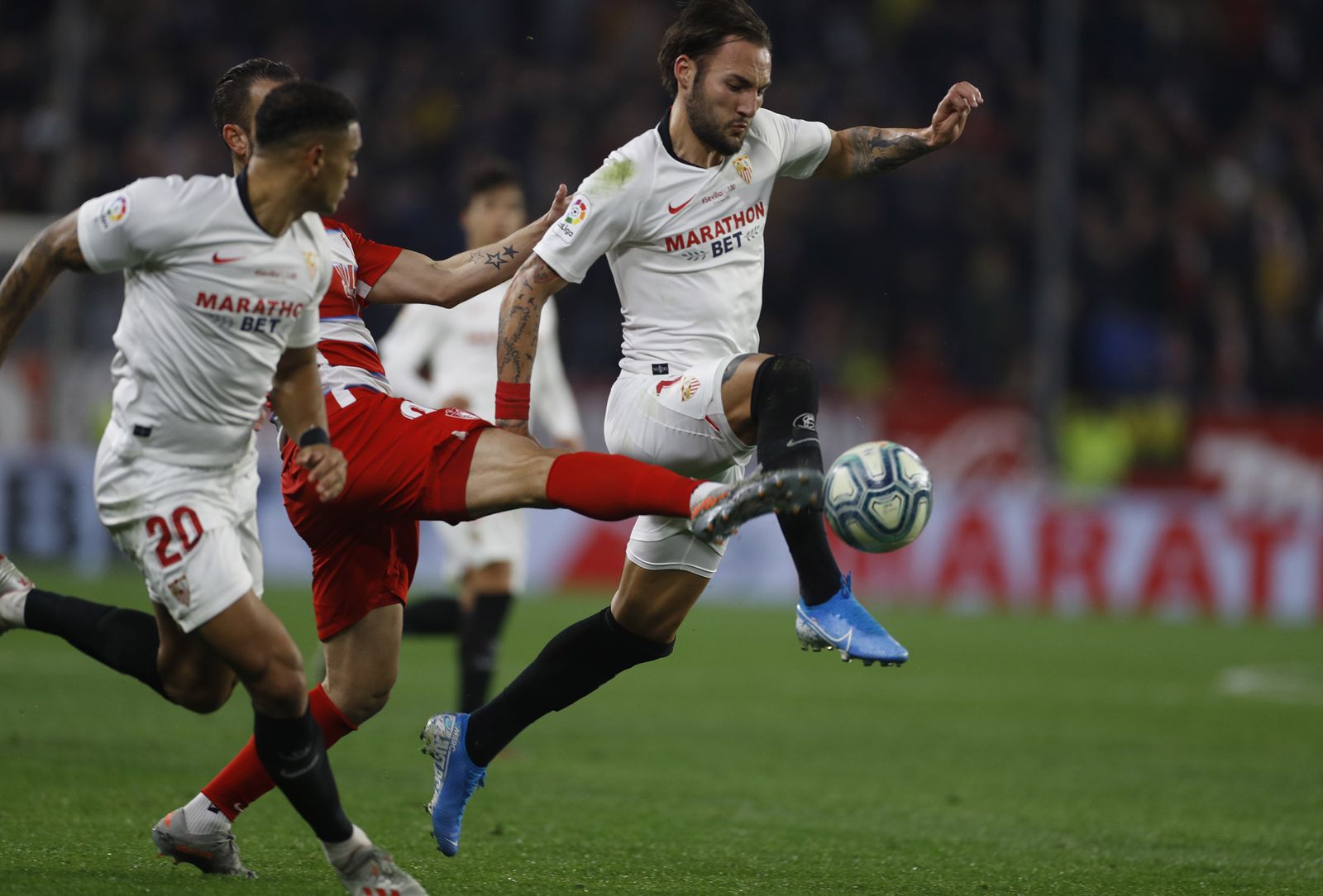 Las imágenes del Sevilla fc-Granada