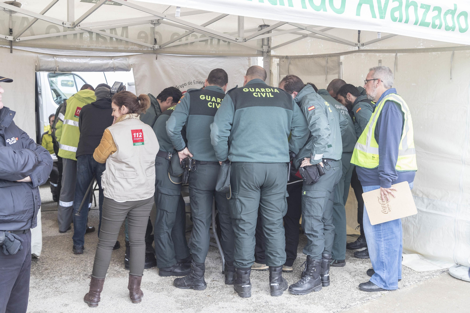 La búsqueda del guardia civil en Guillena