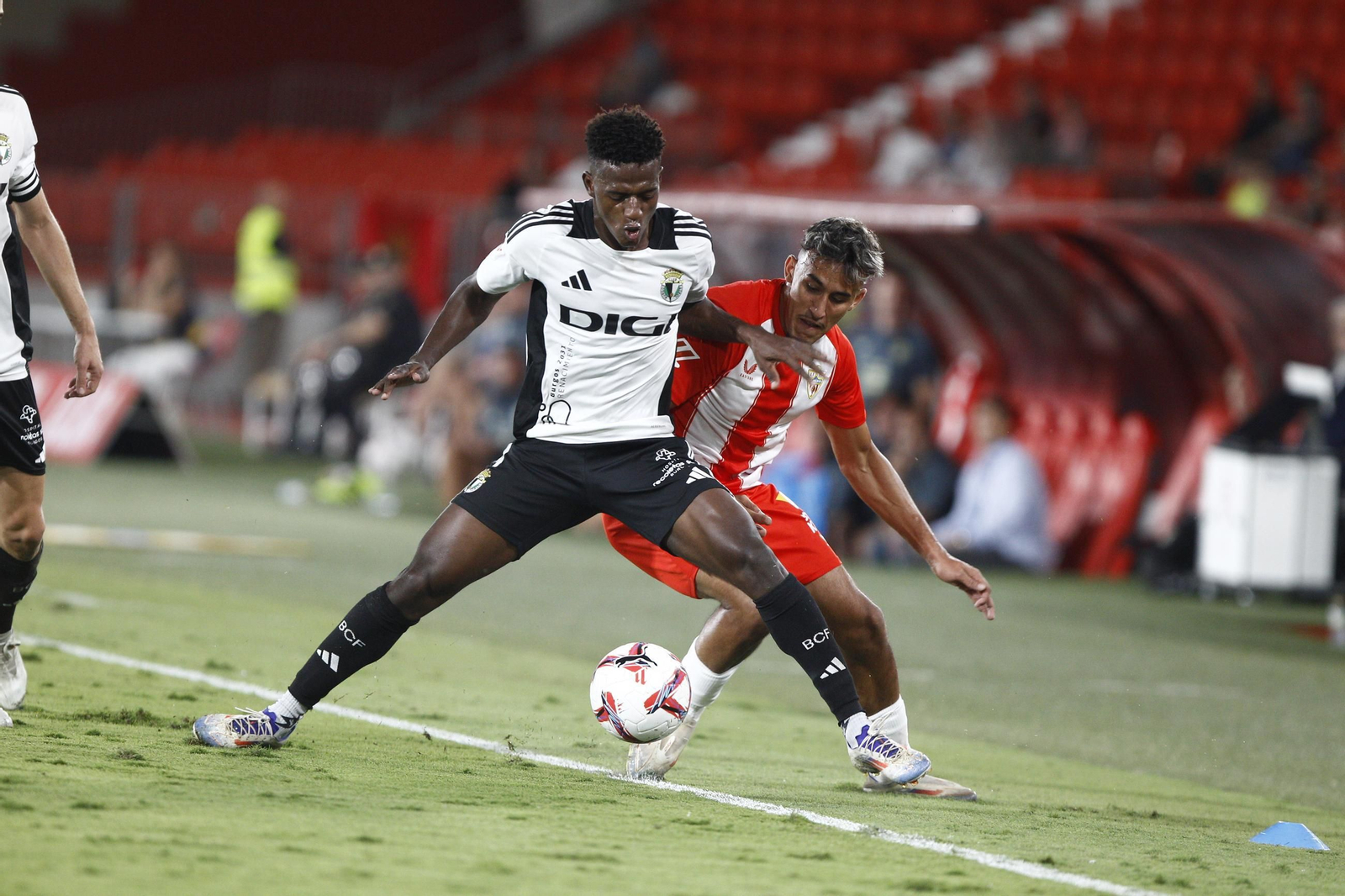 La victoria de la U.D. Almería ante el Real Burgos, en imágenes