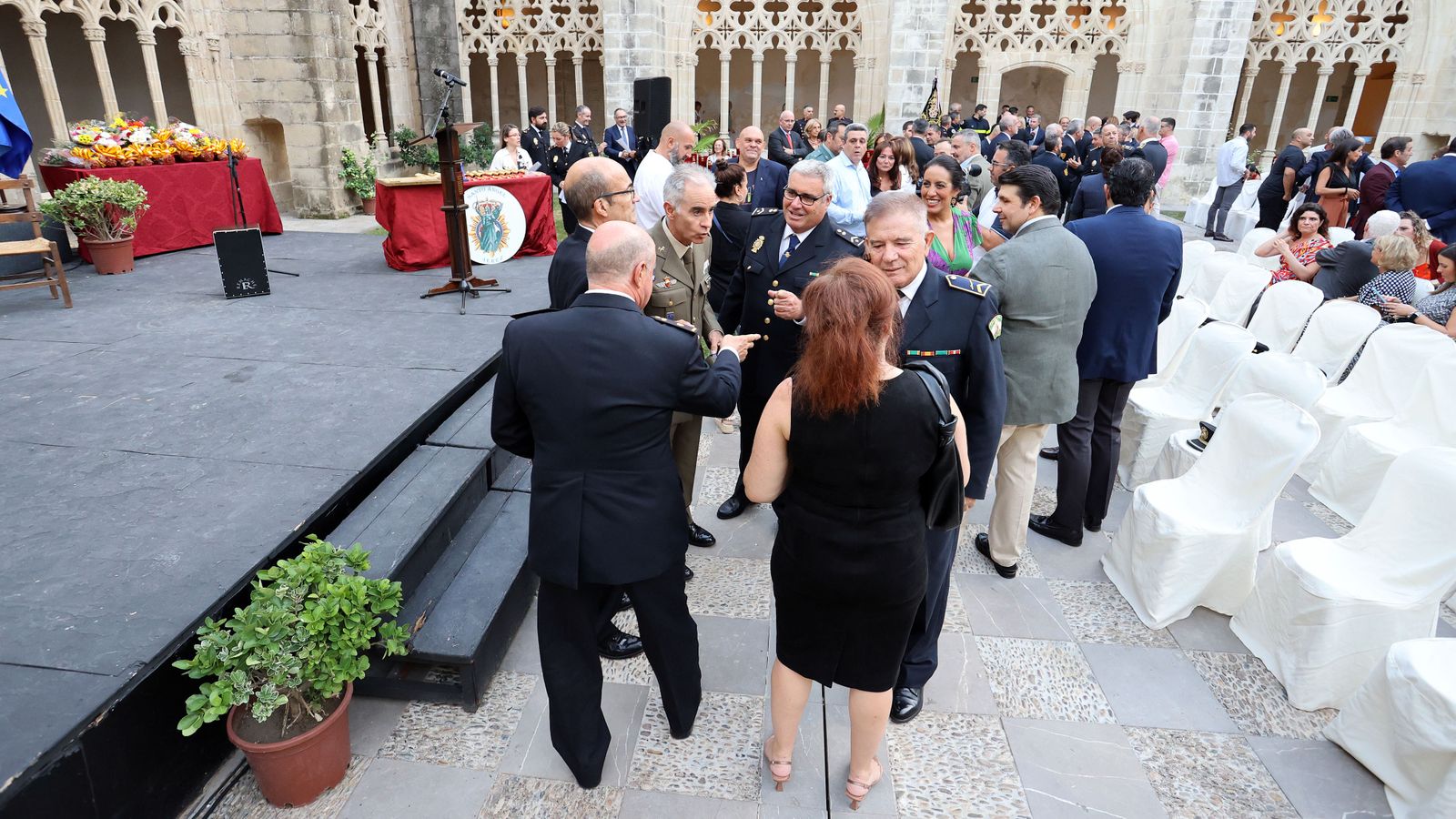 Entrega de medallas de la Asociación Santo Ángel de la Policía Nacional de Jerez