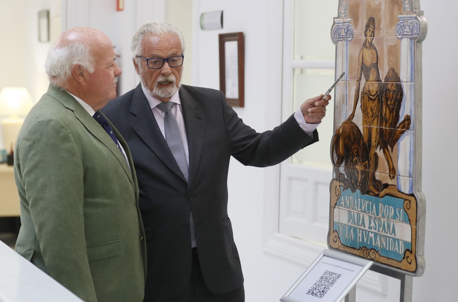 Jesús Aguirre y Jesús Maeztu