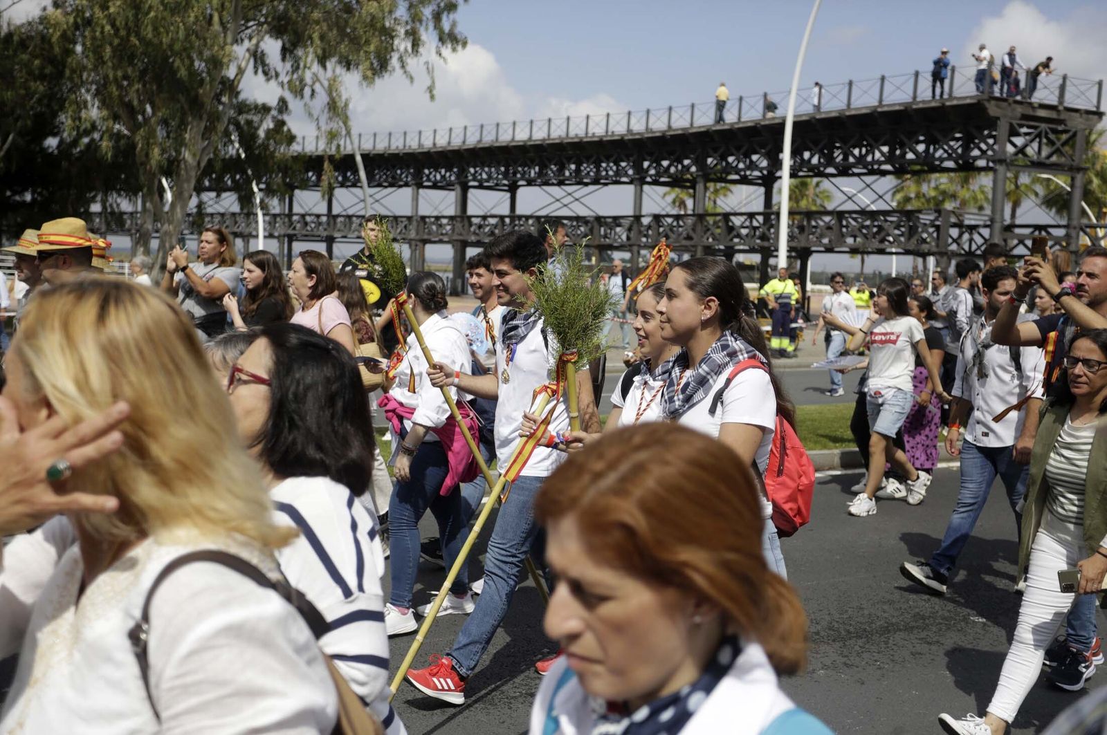 El Rocío 2023: Imágenes de los peregrinos de la Hermandad de Emigrantes