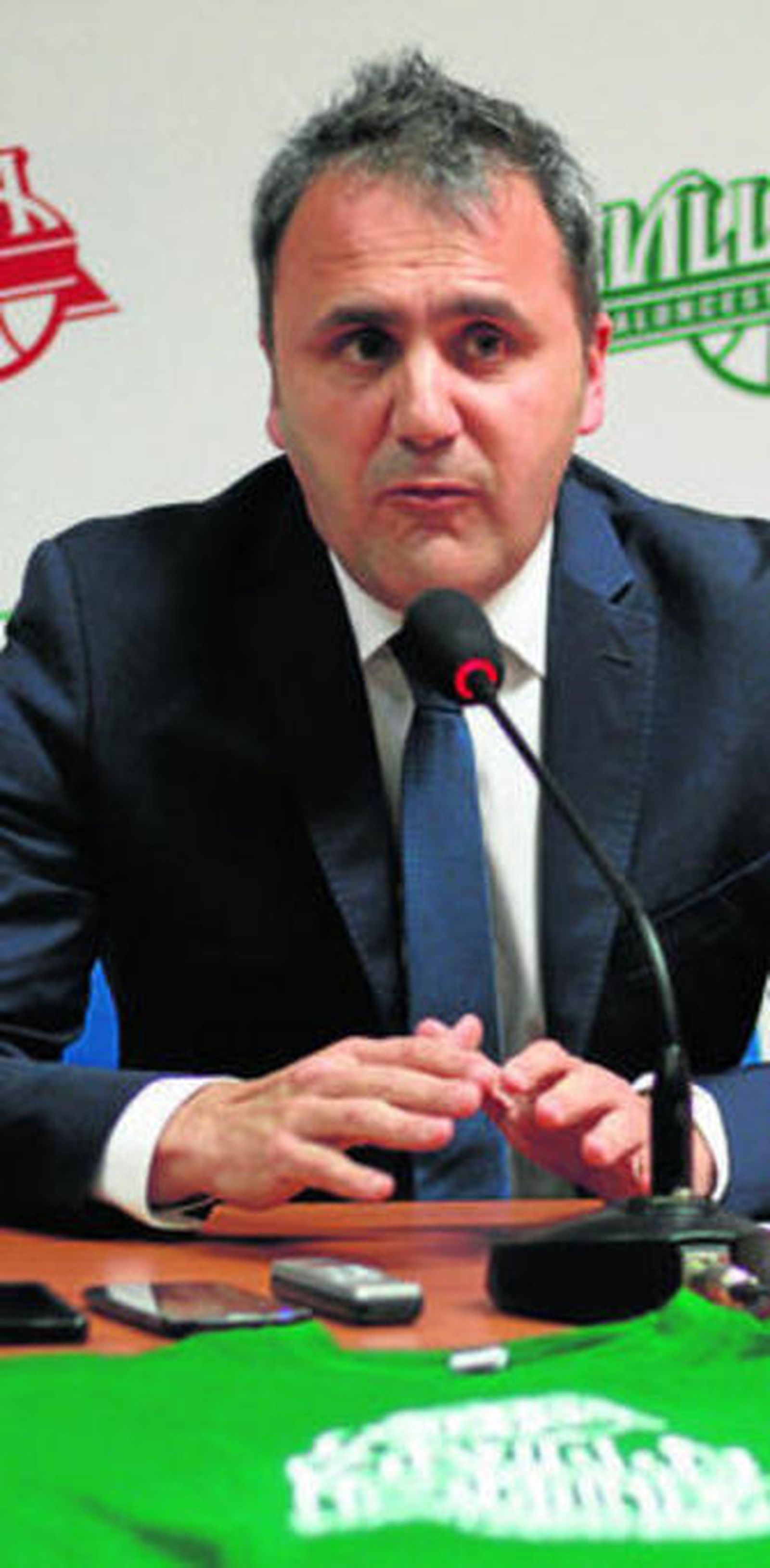 Fernando Moral, durante un acto de la pasada temporada.