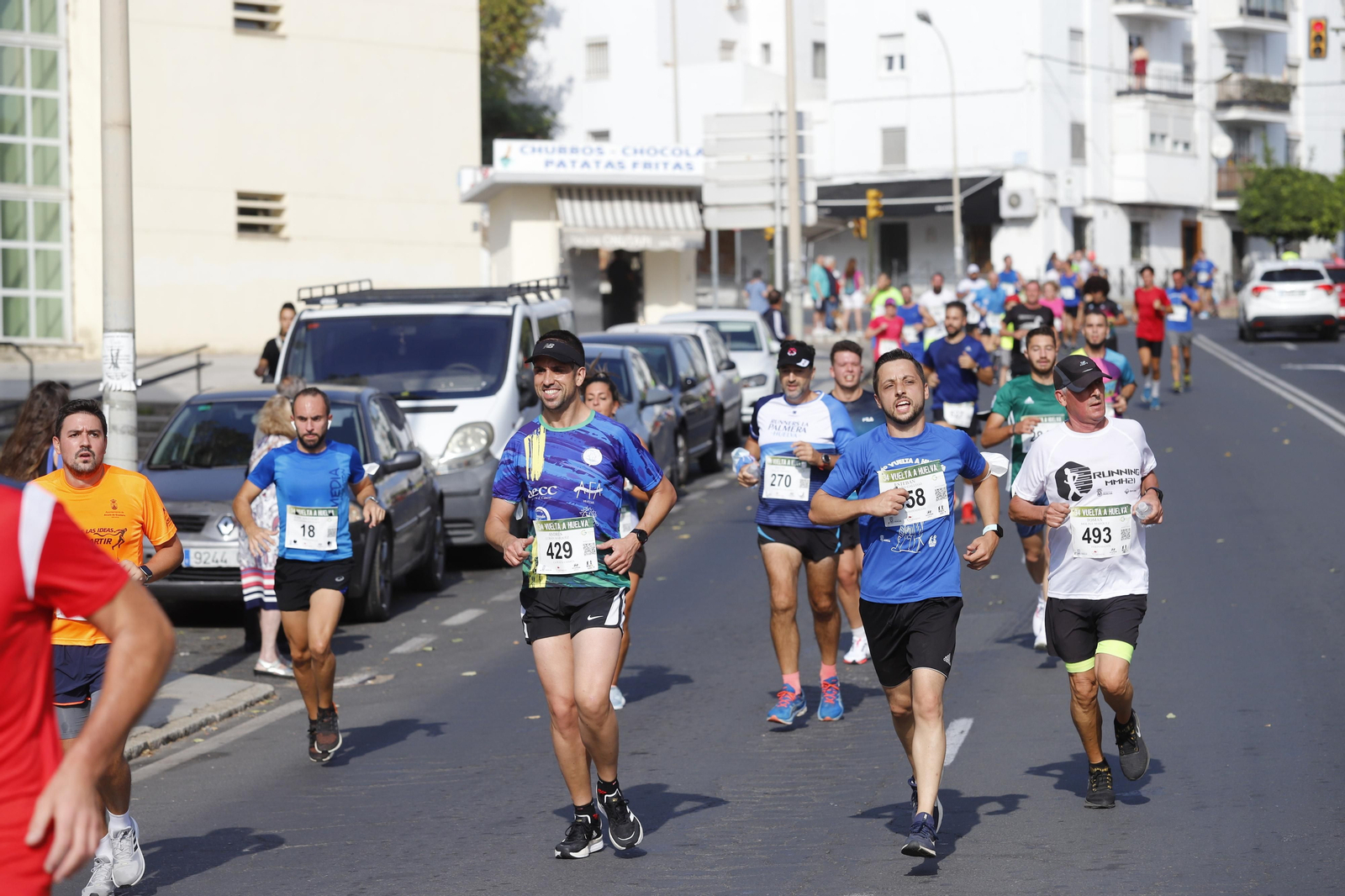 Las imágenes de la vuelta a Huelva de atletismo