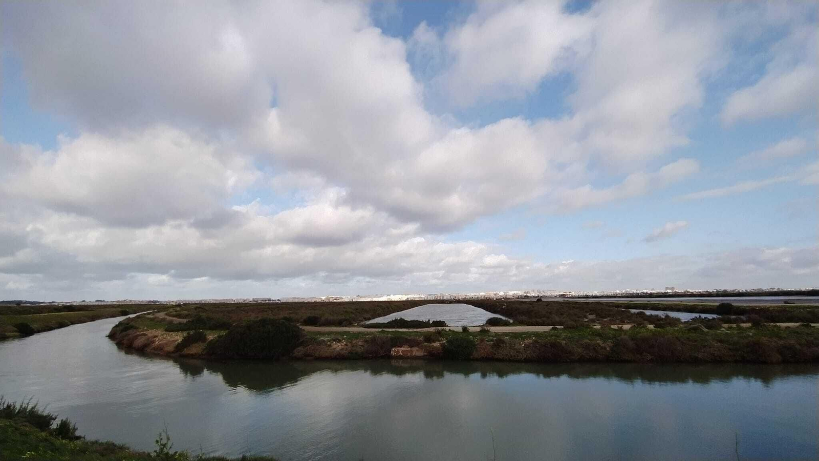 Así es el nuevo sendero que une San Fernando y Chiclana