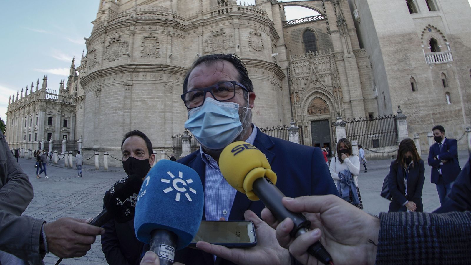 Juan Ávila, en la tarde del viernes