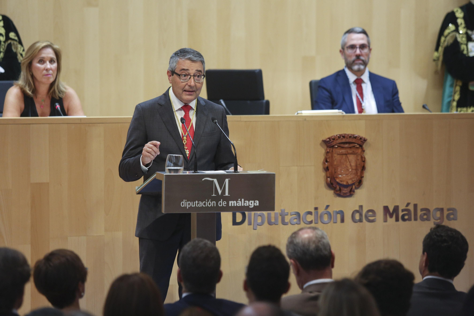 Las fotos del Pleno de la constitución de la Diputación de Málaga