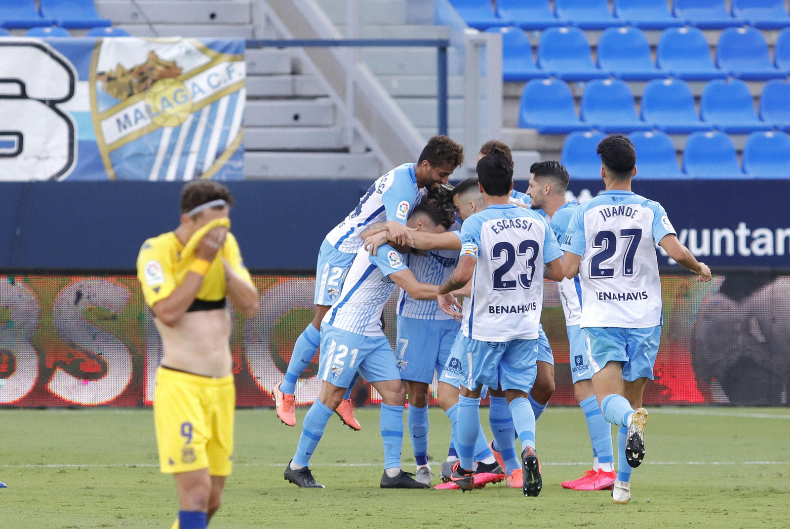Las foto del Málaga CF-Alcorcón