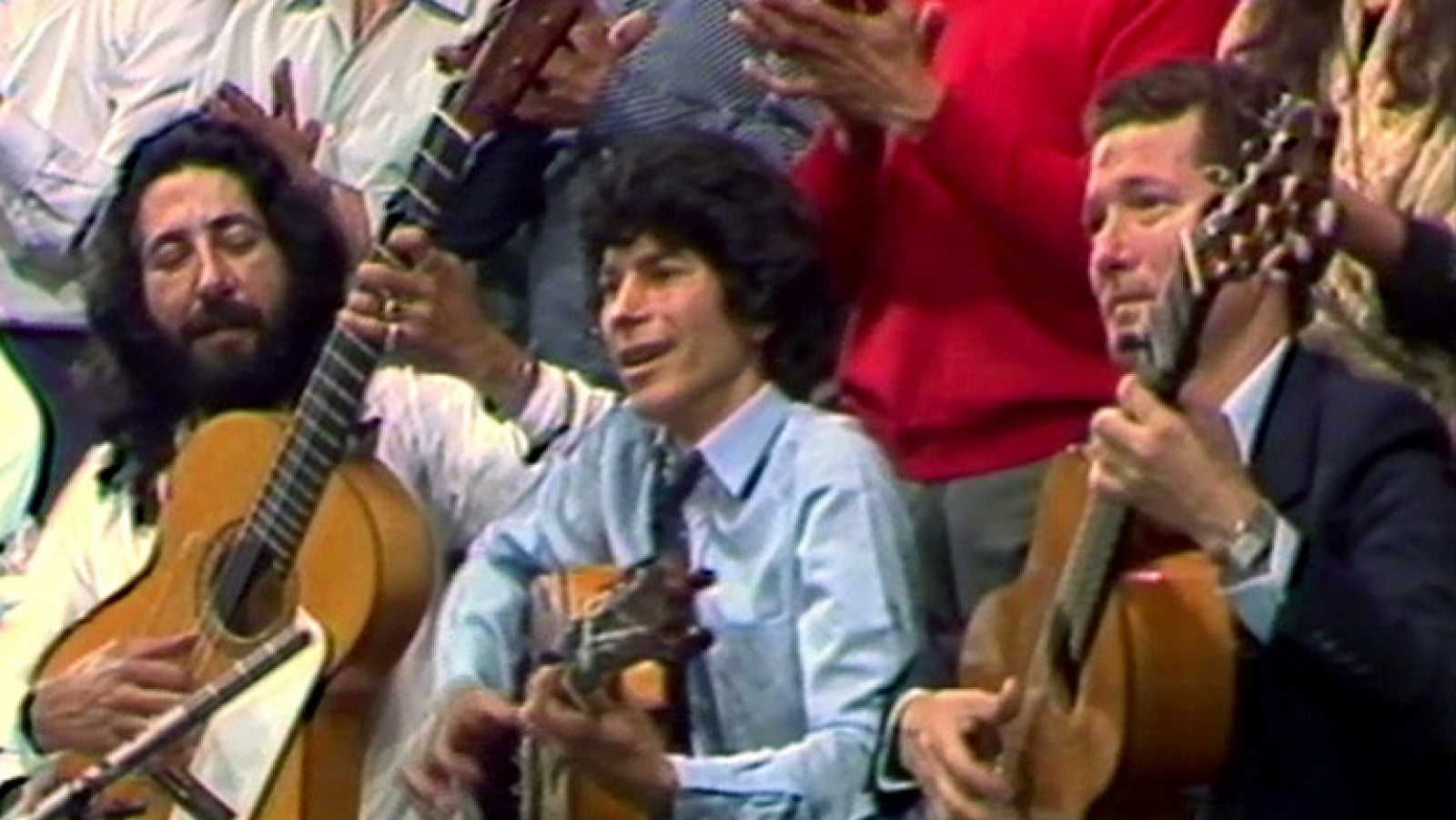 Raimundo Amador y Manuel Molina, dos de las figuras que aparecen en el documental 'Triana Pura y Pura'.