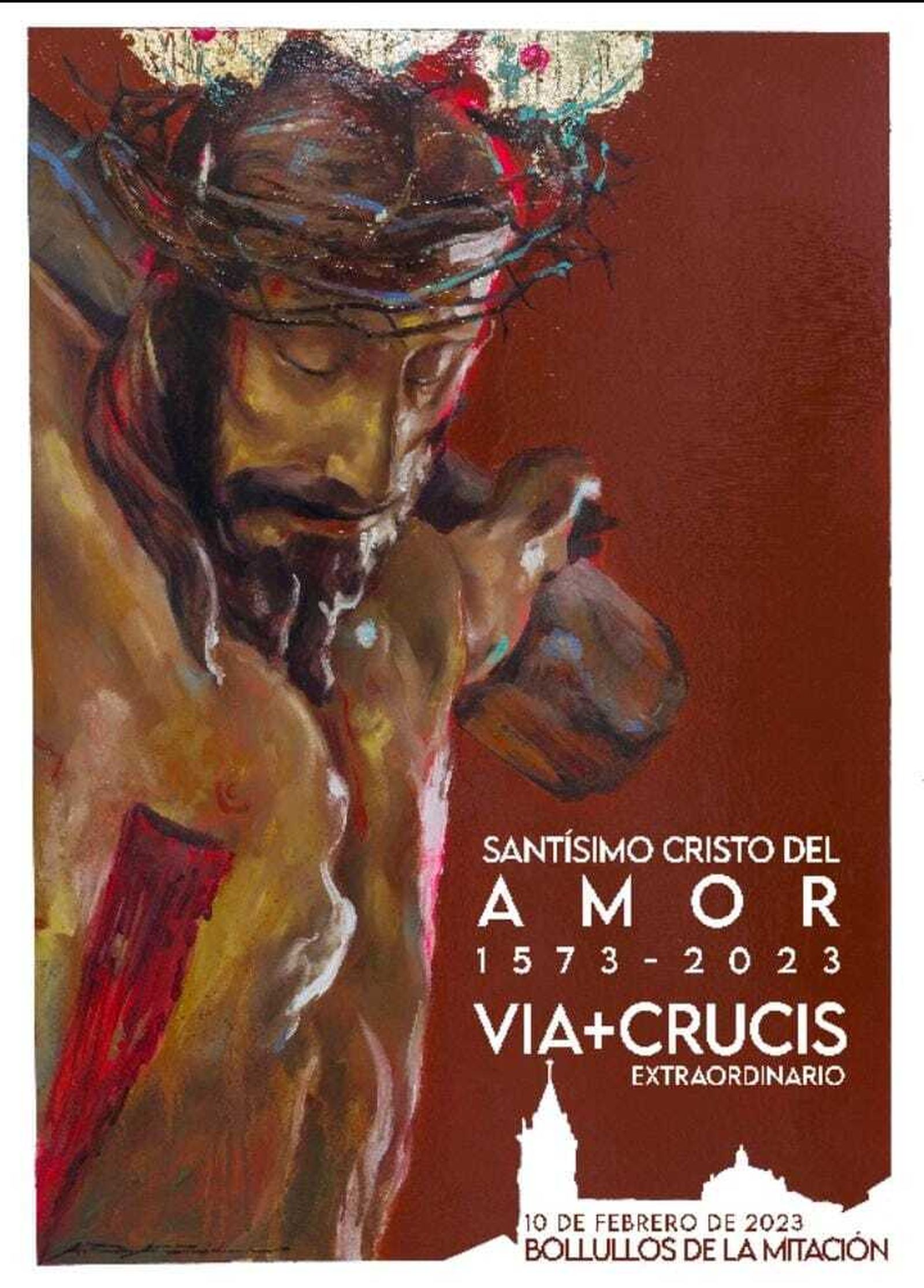 Cartel del Vía Crucis extraordinario
