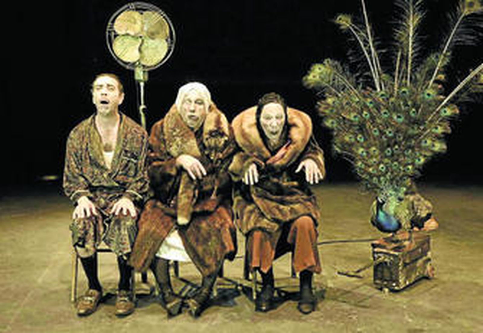 Un instante de la nueva obra de La Zaranda.