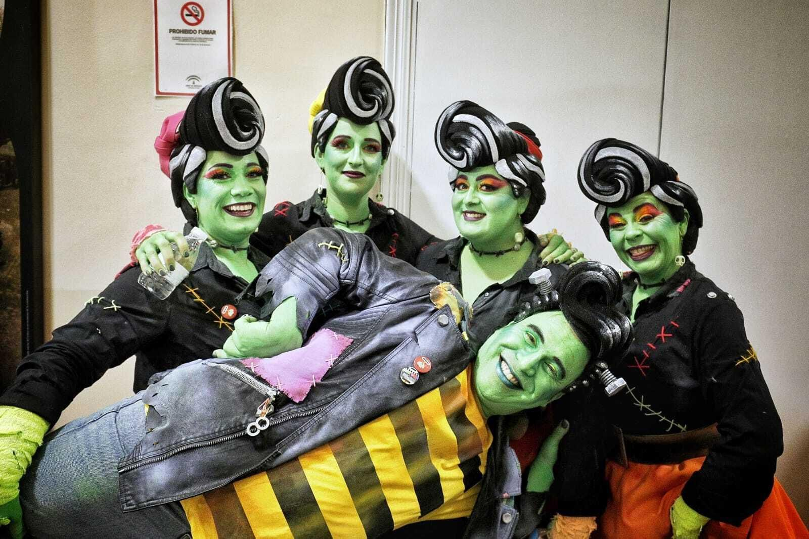 Coro Vive! en camerinos