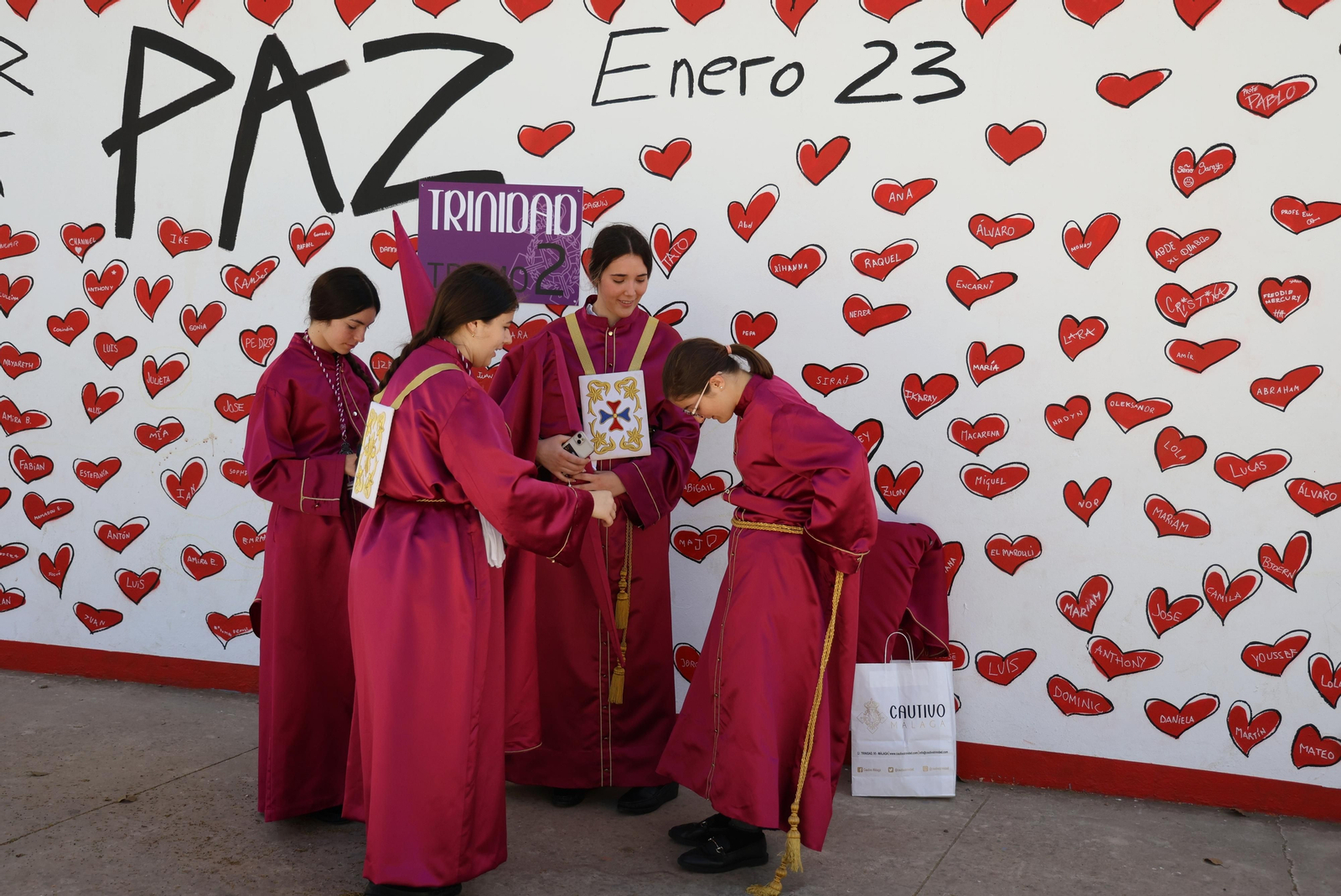 Las fotos del Cautivo en el Lunes Santo de Málaga 2023