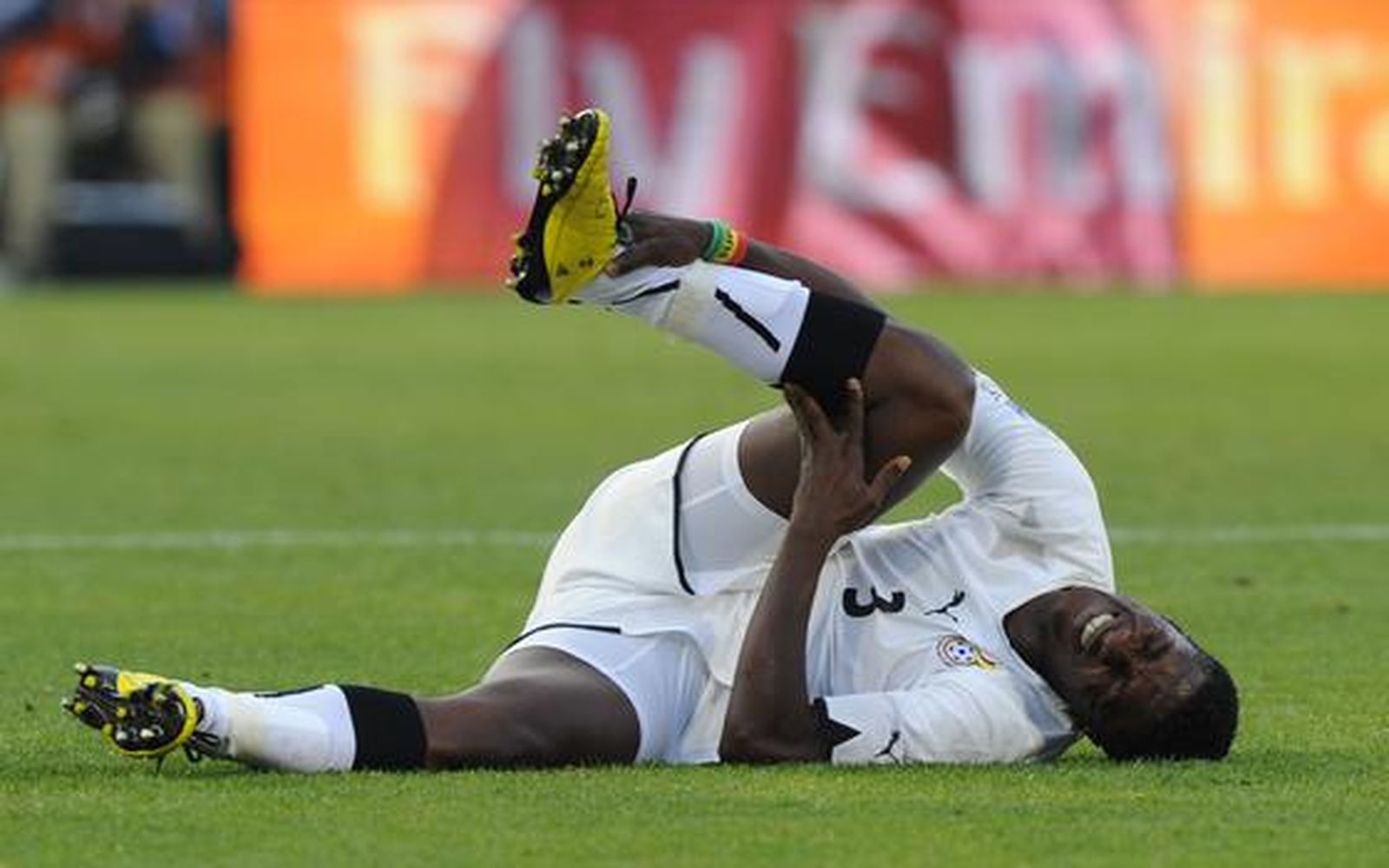 Ghana es la primera selección africana que gana en el Mundial de Sudáfrica. / AFP