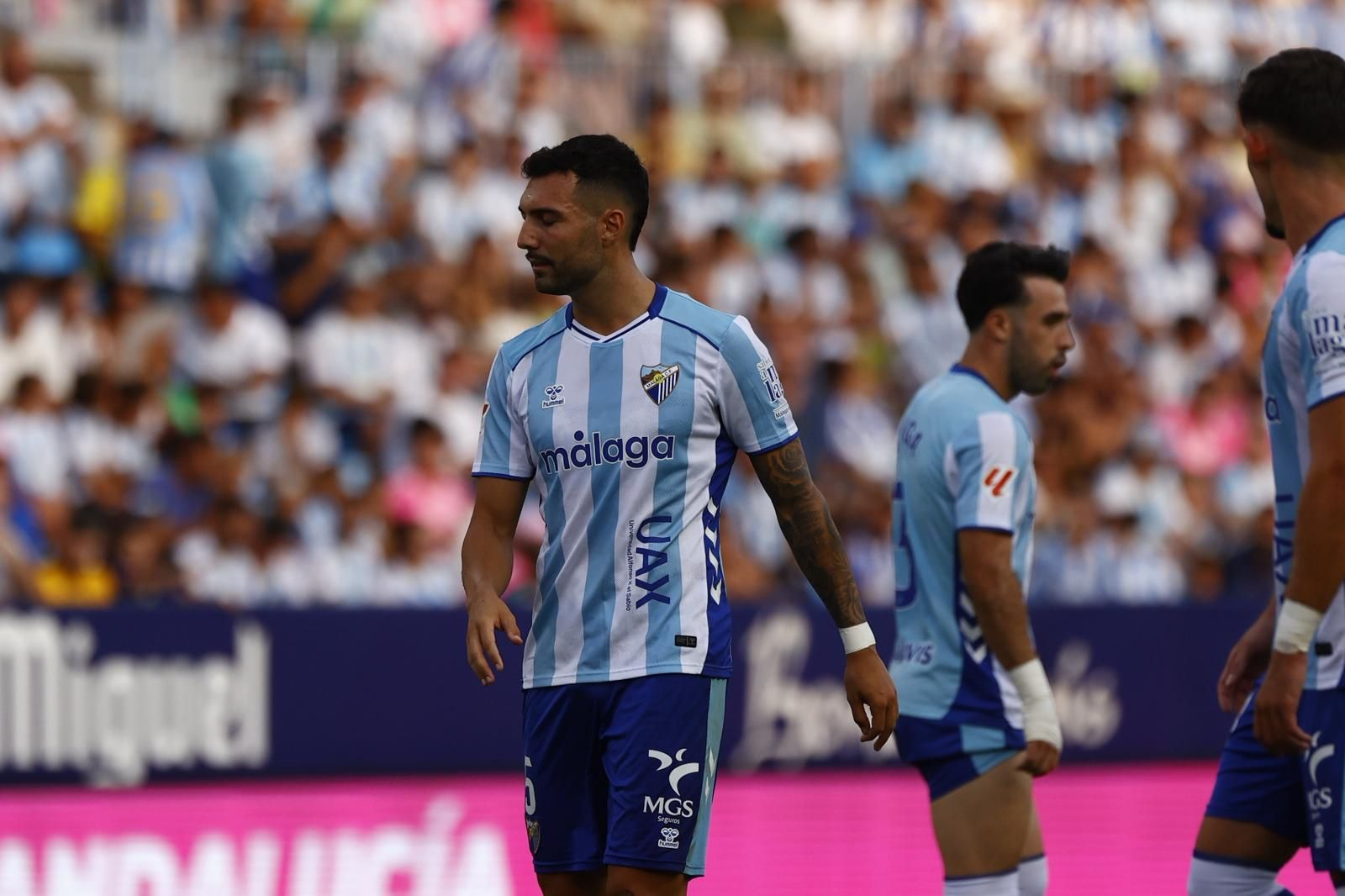 El Málaga CF - SD Eibar, en fotos