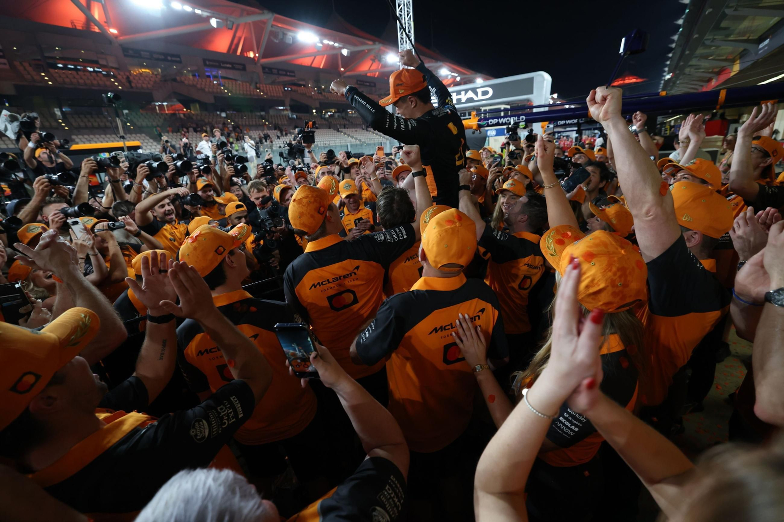 Las fotos del título mundial de Lando Norris en la Fórmula 1