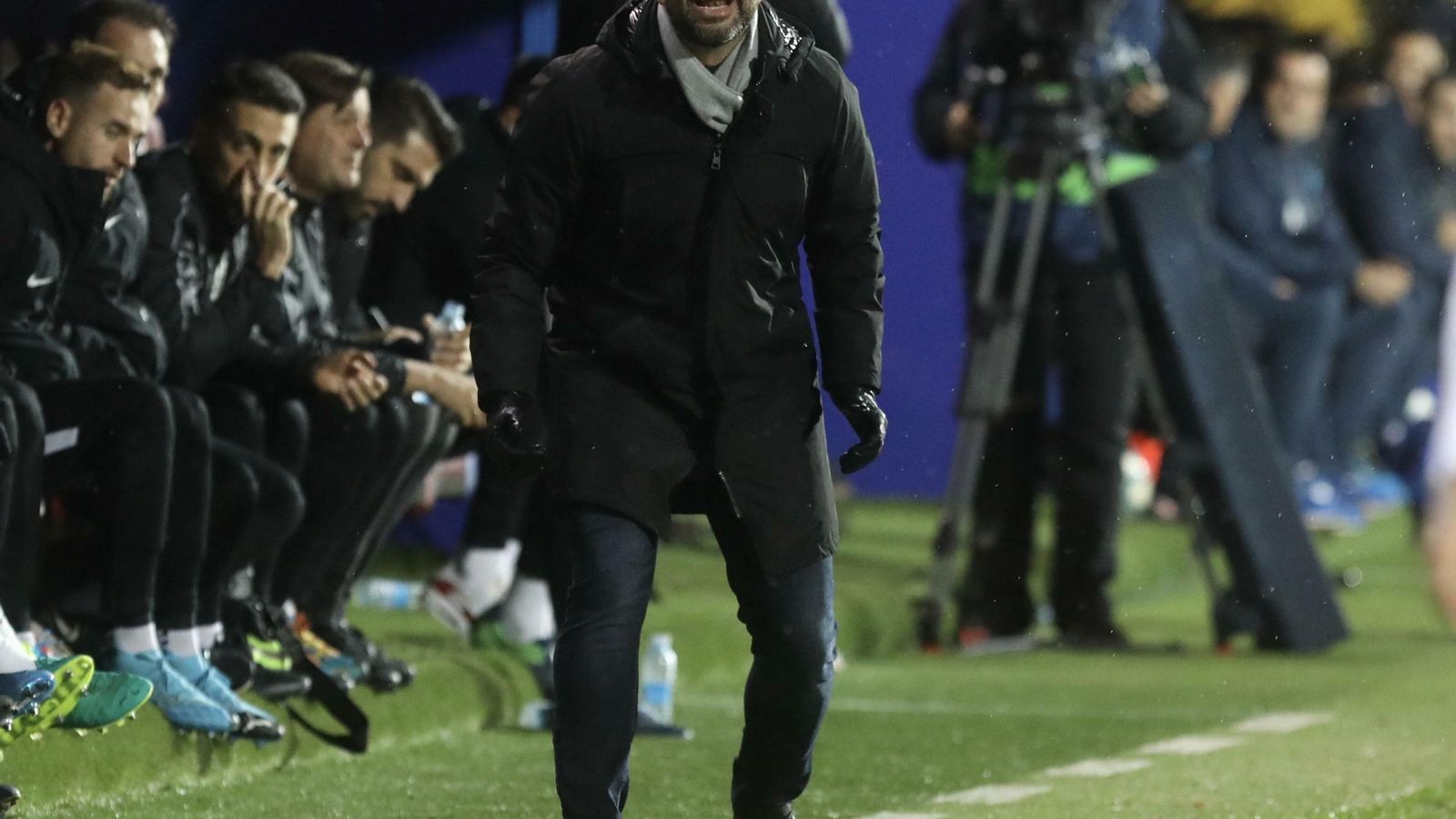 Diego Martínez le pide a sus jugadores personalidad de cara a la cita en San Mamés.