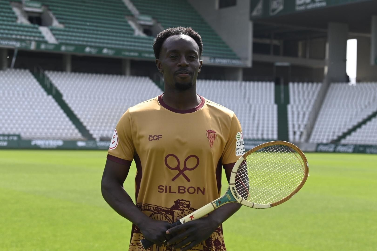 Las imágenes de la presentación del acuerdo entre el Córdoba CF y Silbon