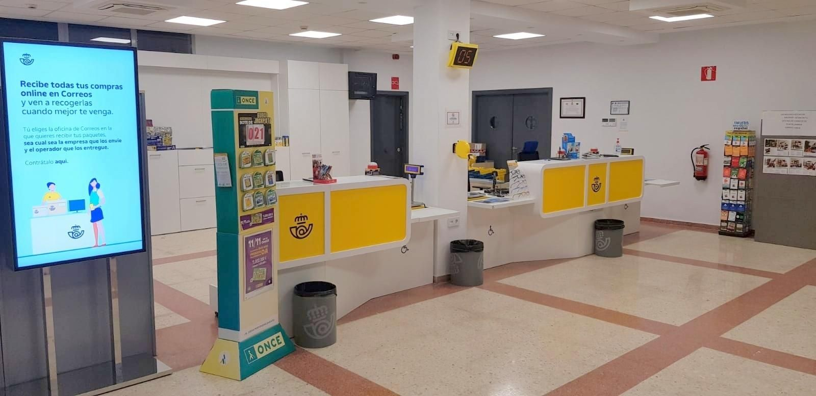 Las oficinas de Correos de Huelva se preparan para una campaña especial.