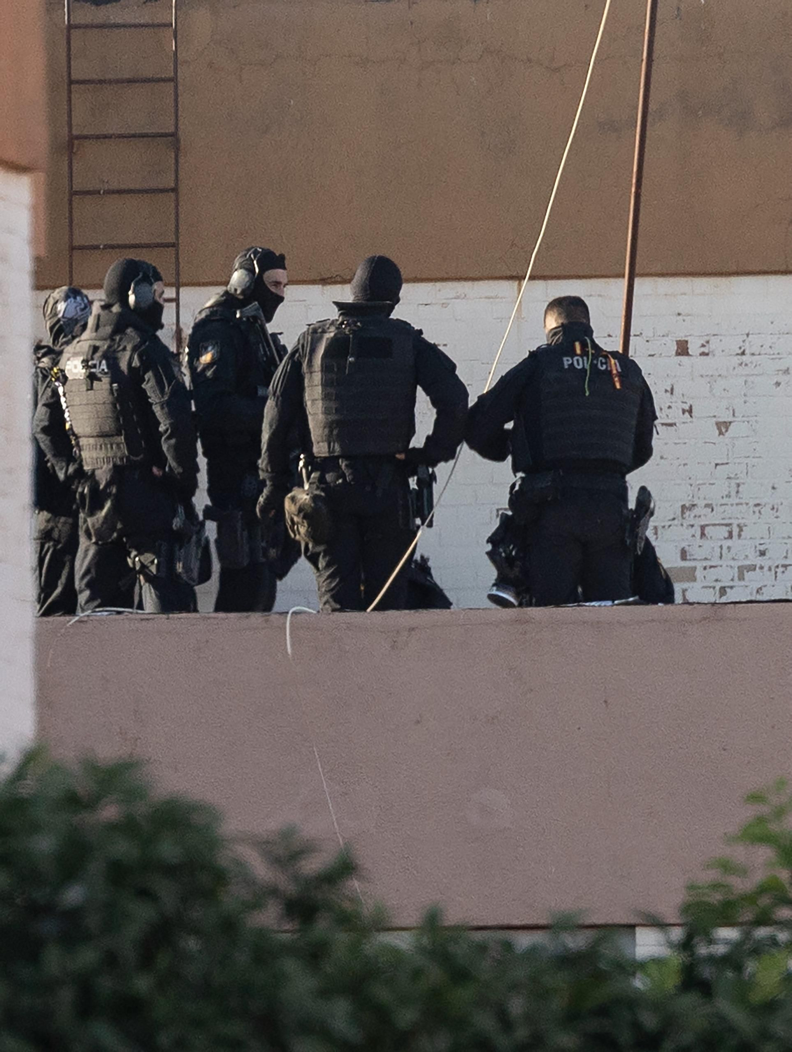 Las fotos del atrincherado en Brenes