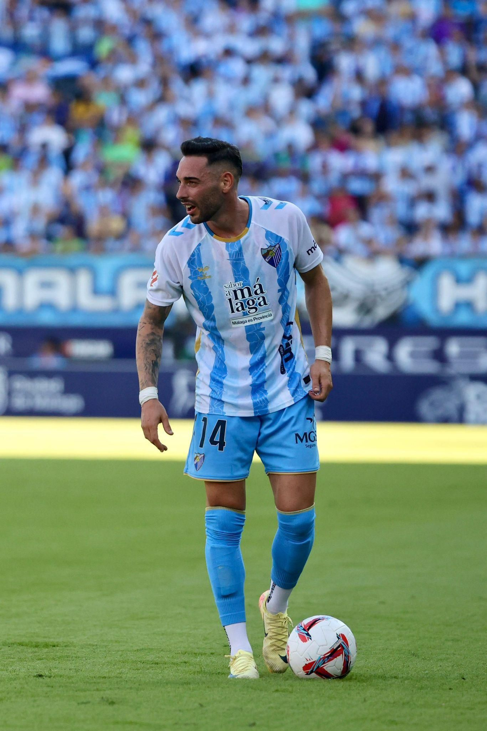 El Málaga CF-Real Oviedo, en fotos