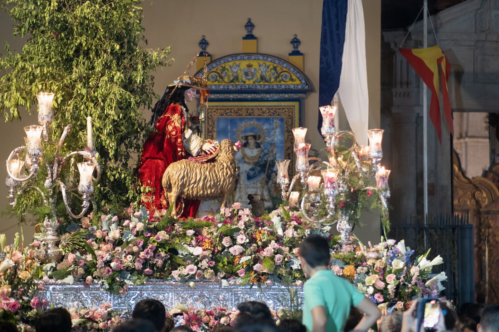 Las imágenes de la procesión de la Divina Pastora de Triana