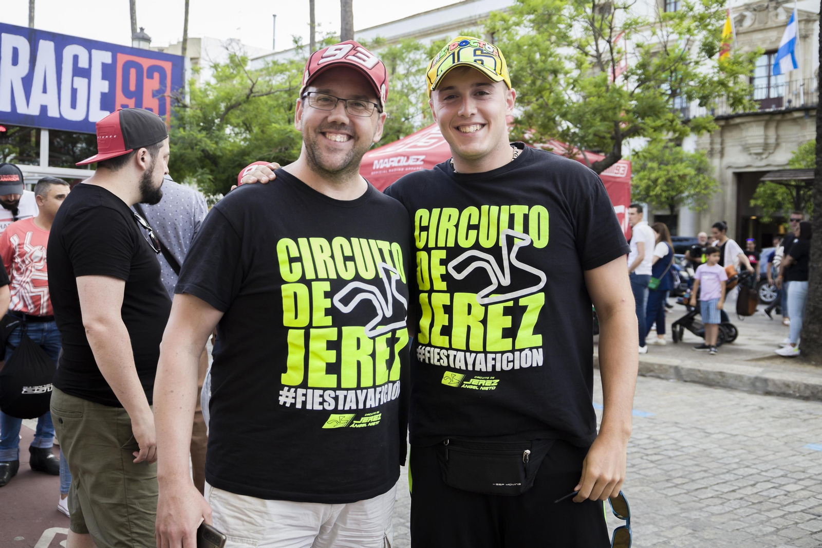 Gran ambiente motero en todo Jerez