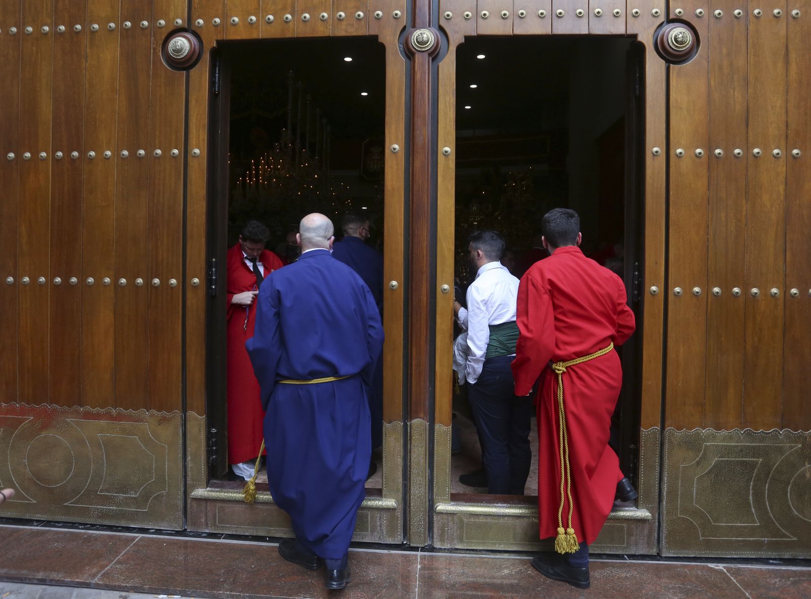 Las fotos de la Sagrada Cena, en el Jueves Santo de Málaga