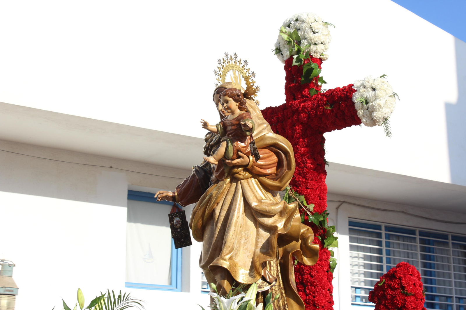 Imágenes de la procesión de la Virgen del Carmen en Garrucha