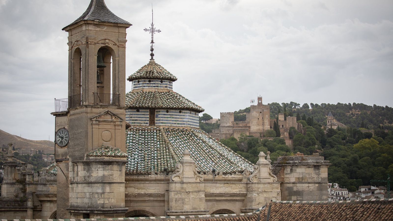 La torre del Reloj de la Catedral de Granada