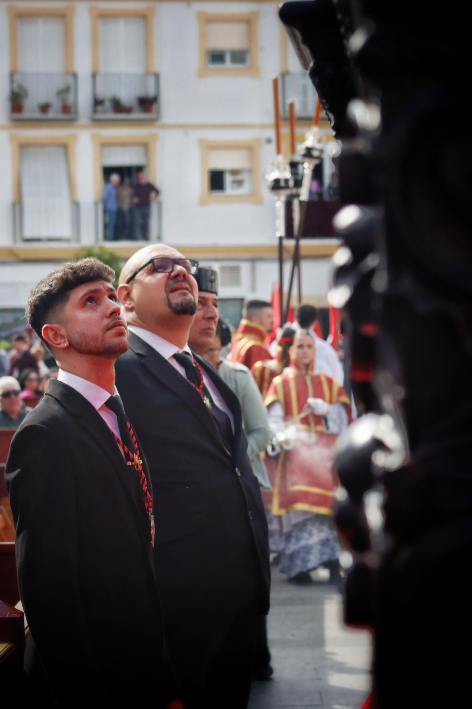 Imágenes de la salida del Perdón en la Semana Santa de Chiclana 2025