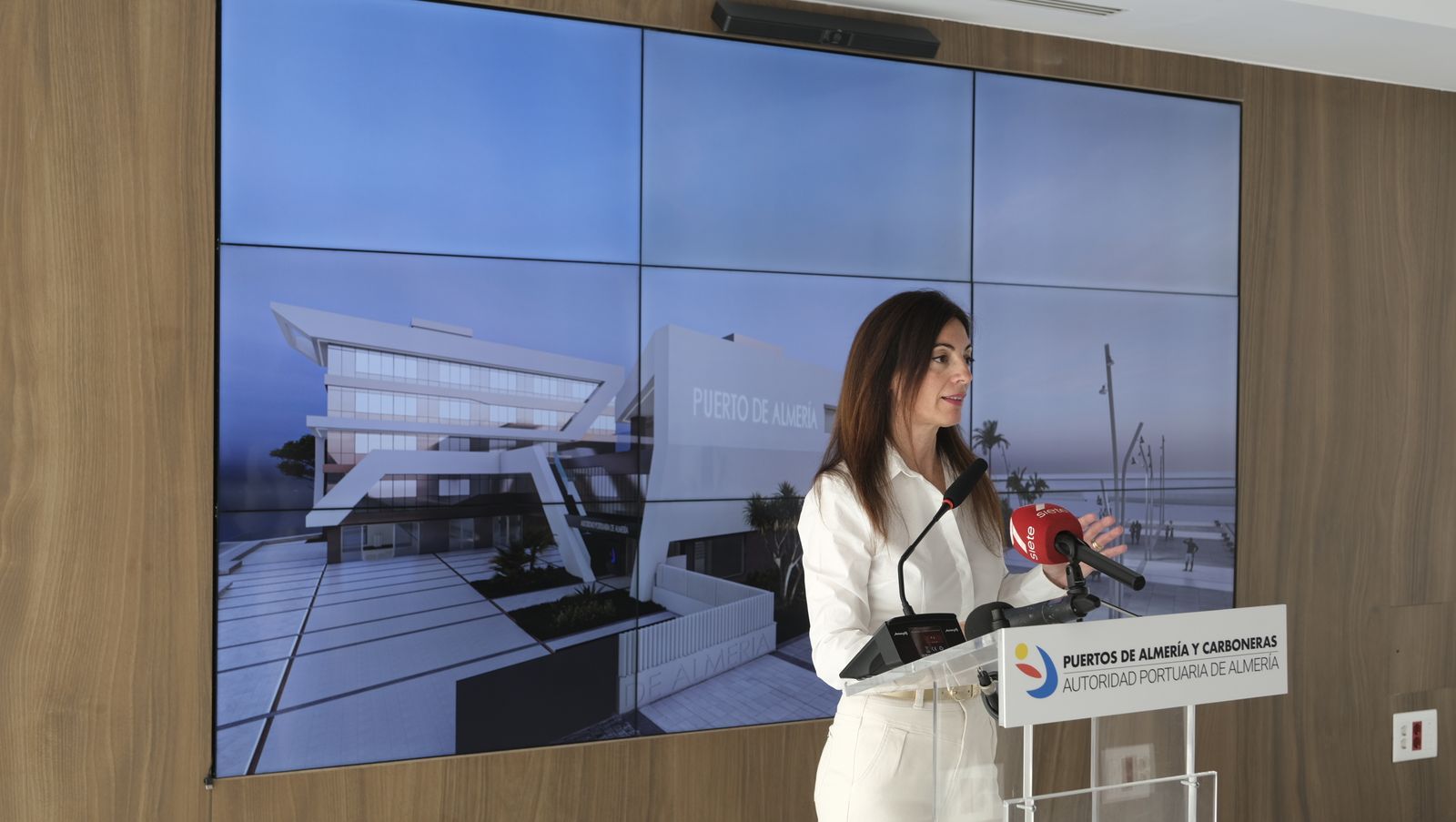 Imágenes del proyecto de eficiencia y urbanización del Puerto de Almería