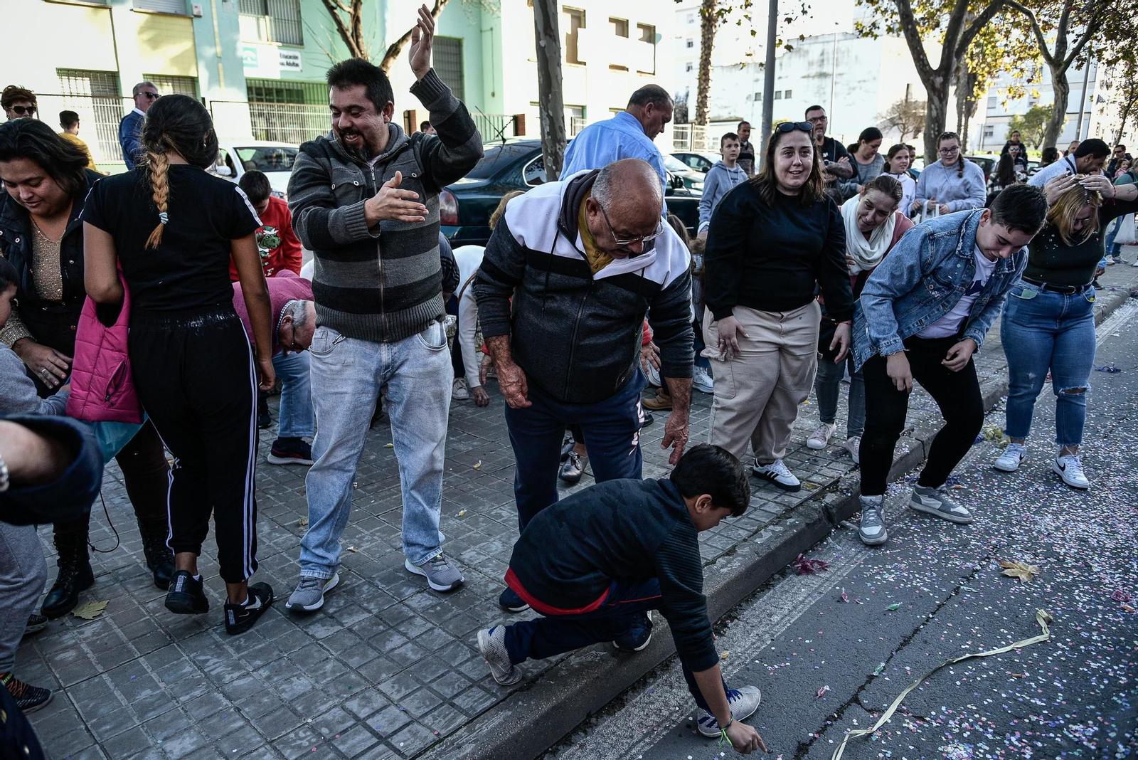 Imágenes del público en las cabalgatas por La Orden, Cardeñas y Las Colonias