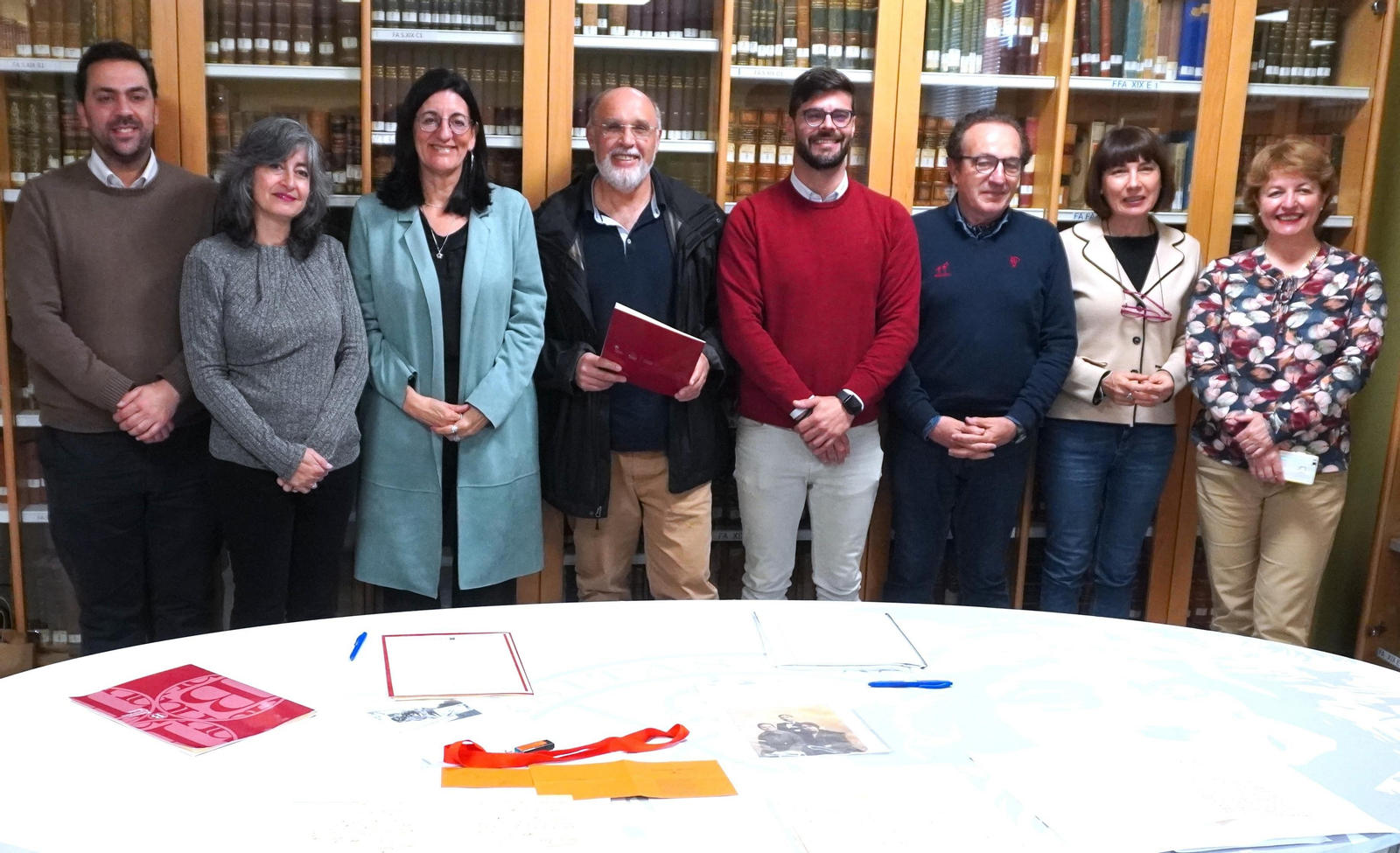 Donación del fondo a la Universidad de Huelva.