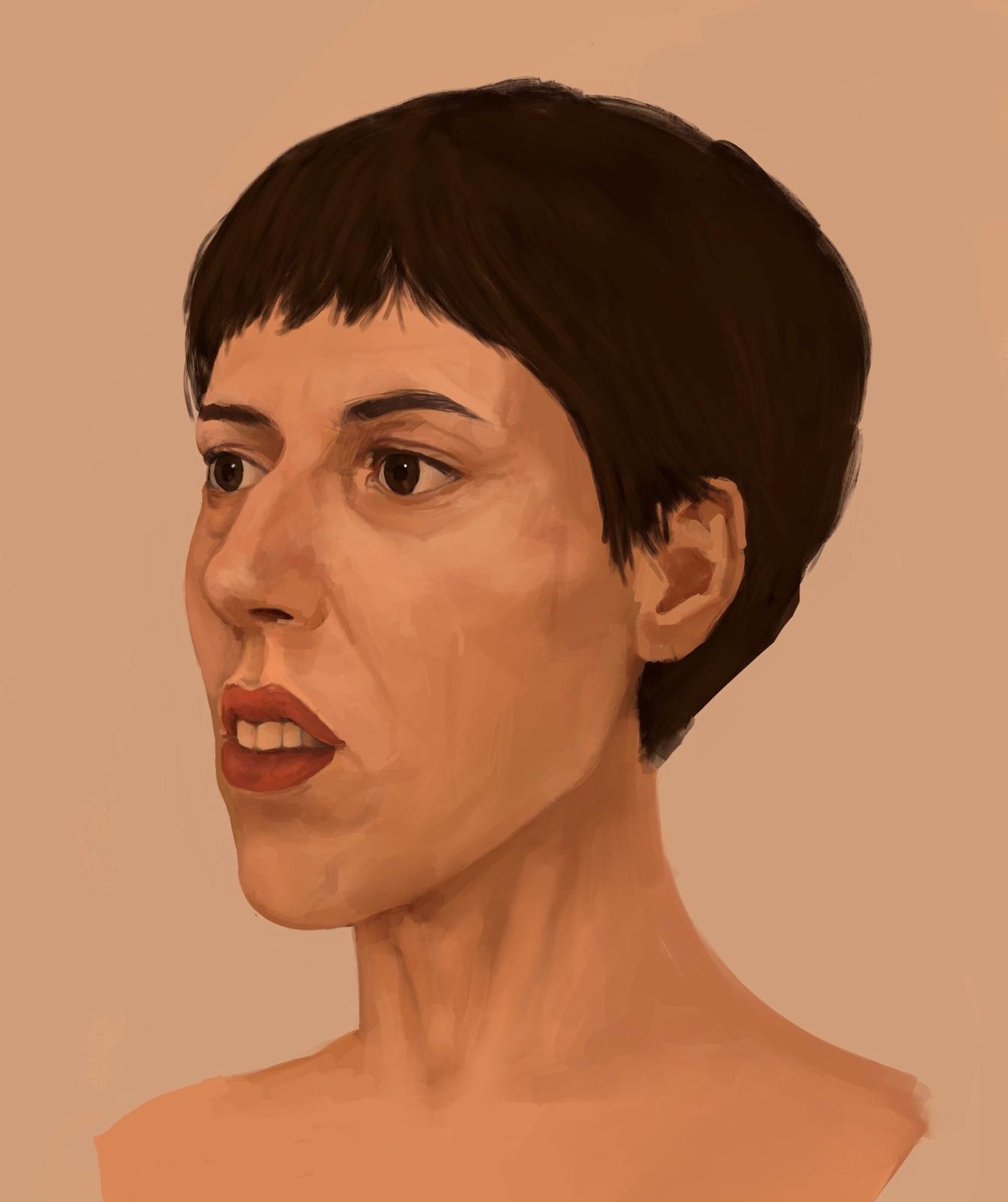 Aspecto que tendría la mujer.