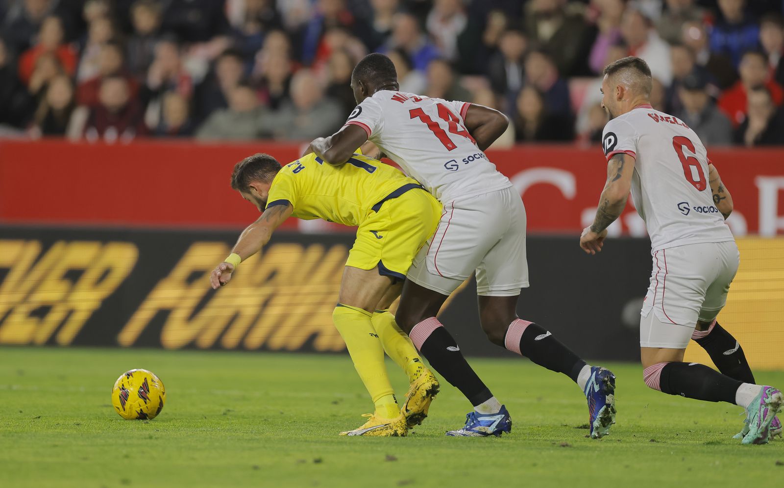 Las fotos del Sevilla fc-Villarreal