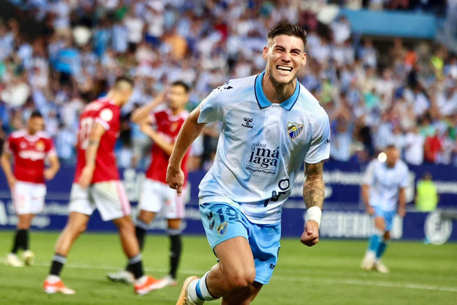 El Málaga CF-Nàstic, en fotos