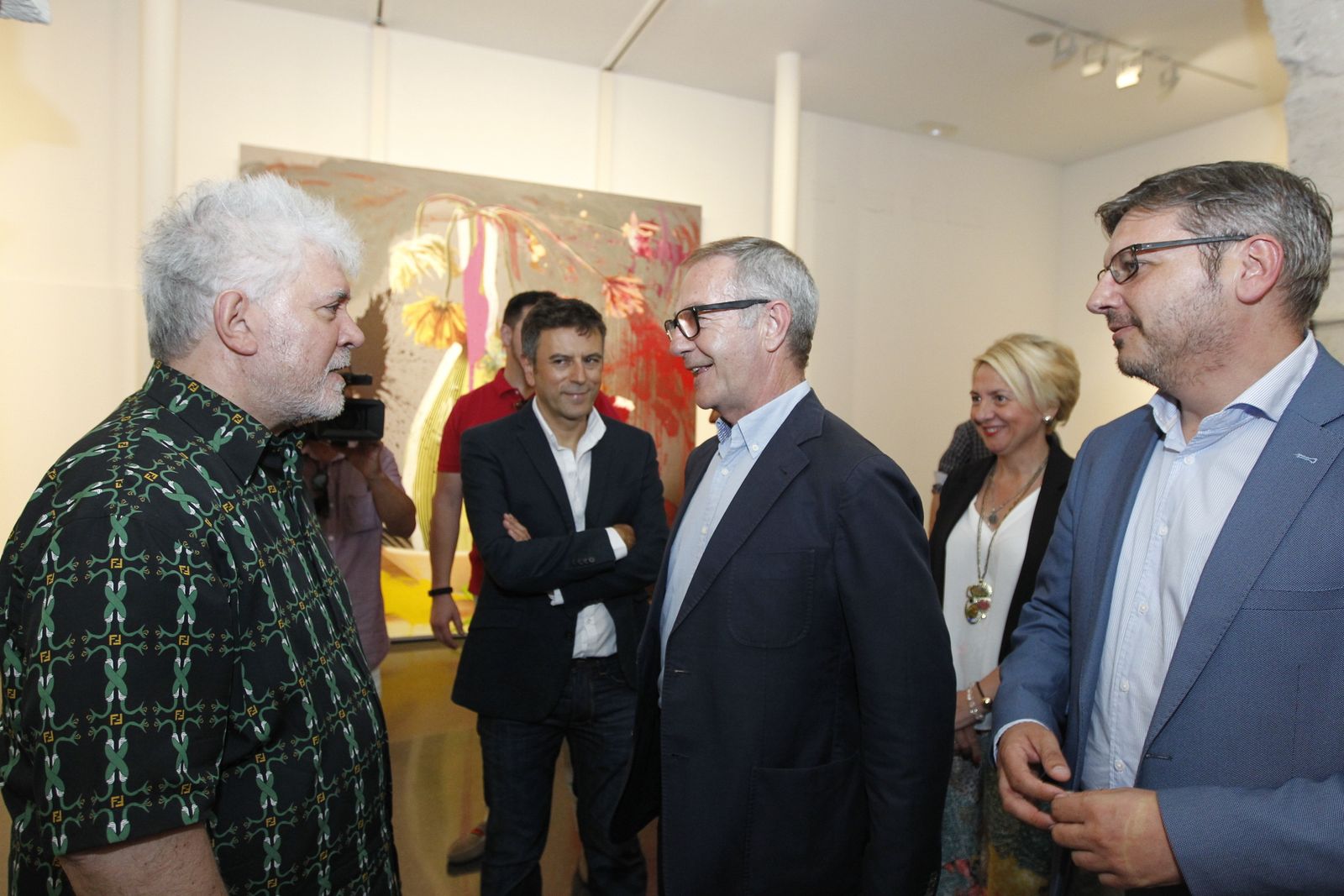 Fotogalería visita Pedro Almodóvar al CAF Almería