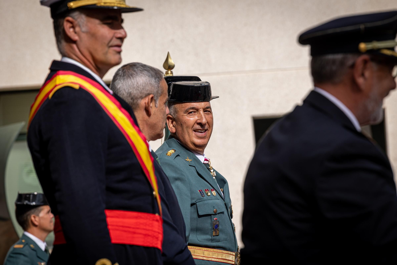 Imágenes de los actos de la Guardia Civil en Cádiz por la festividad de la Virgen del Pilar