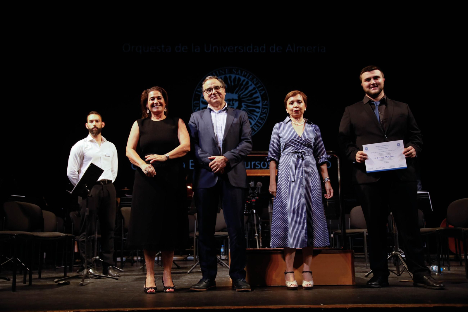 El concierto de la Orquesta de la UAL en el Auditorio Maestro Padilla, en imágenes