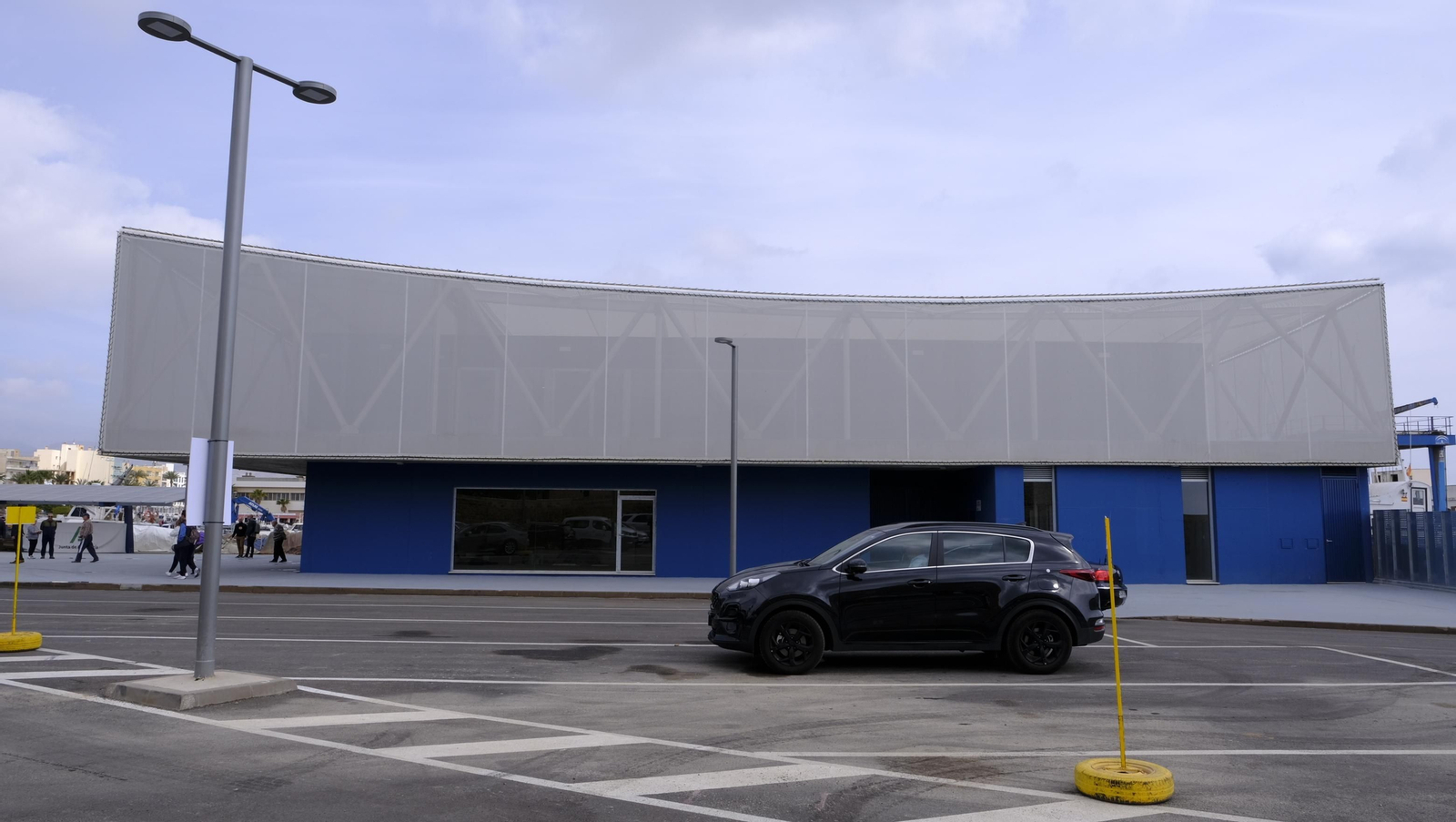 Imágenes de la inauguración de la Lonja del Puerto Pesquero de Roquetas de Mar