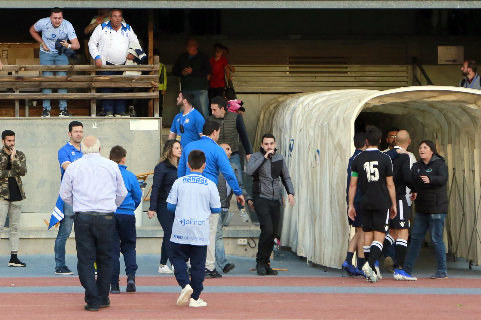 Derbi entre Xerez DFC y Xerez CD en Chapín