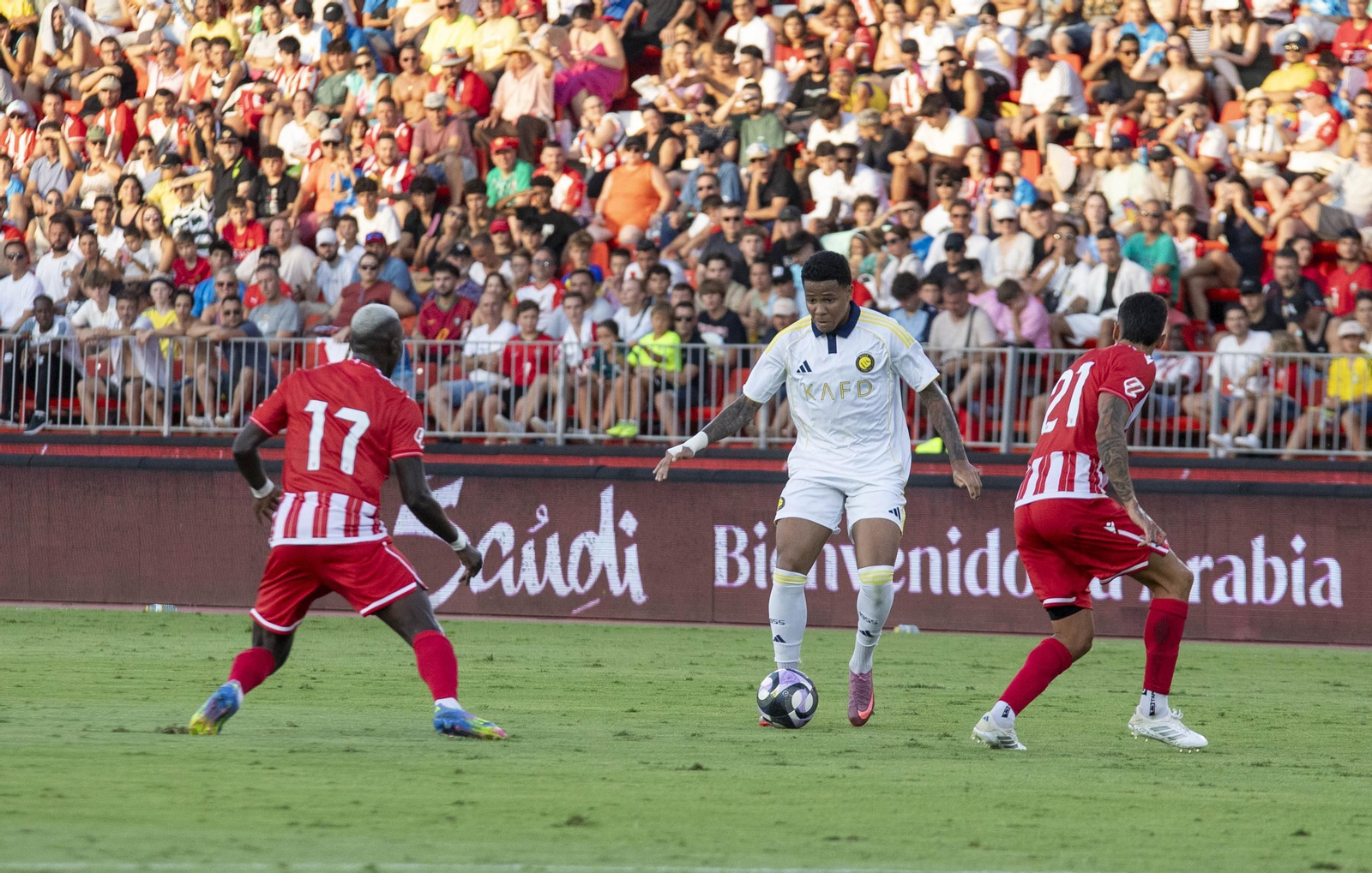 Las mejores imágenes del partido amistos entre UD Almería y el Al-Nassr