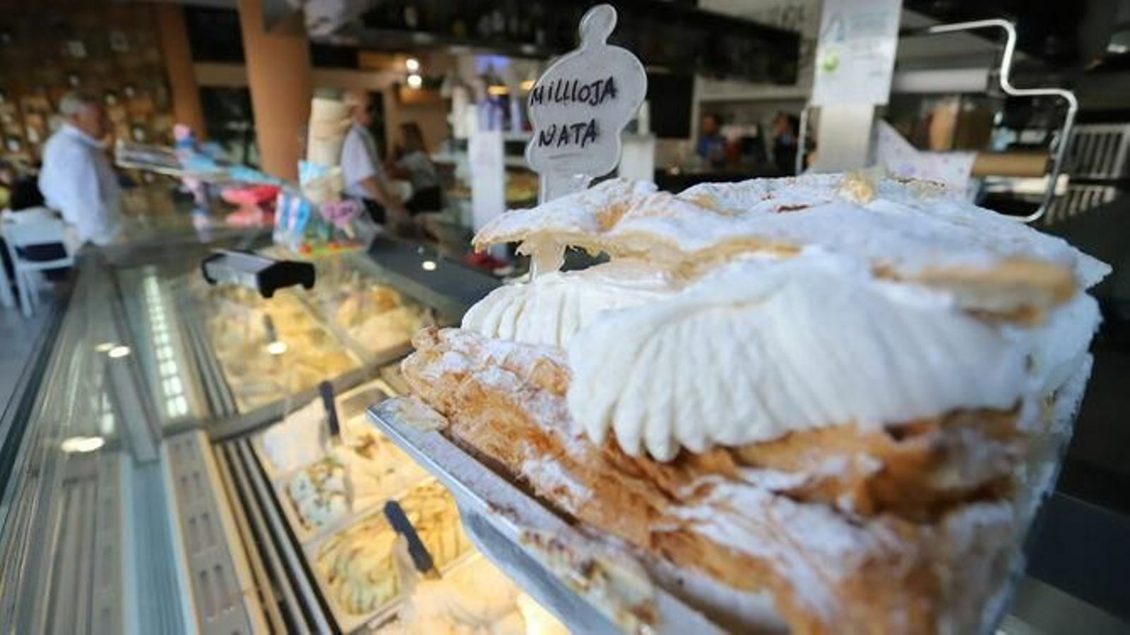 El helado de milhoja que se ha proclamado como el mejor de España.